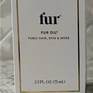 fur Fur Oil - White & Gold Packaging